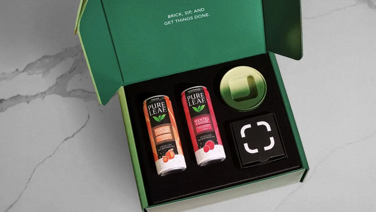 Pure Leaf's Brick Partnership Pairs Product and Habit to Support Everyday Focus